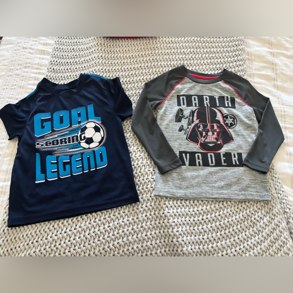 Star Wars Kids Tees - Blue and Gray